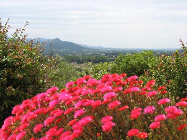 B&B La Cigaline : photo 3 de la chambre chambre double - vue sur jardin