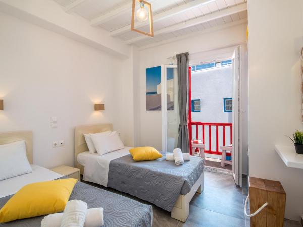 Orpheas Rooms : photo 3 de la chambre chambre double ou lits jumeaux