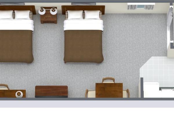 Holiday Sands South : photo 4 de la chambre hébergement 1 chambre avec 2 lits queen-size + 1 canapé-lit + coin cuisine - t3