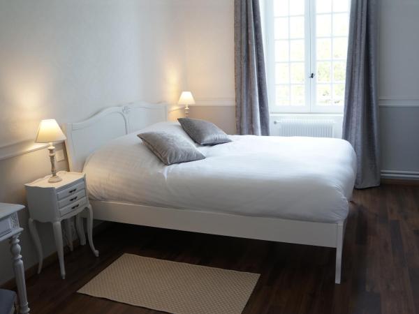 Manoir 1685 Saint Malo : photo 2 de la chambre chambre lit queen-size - vue sur jardin