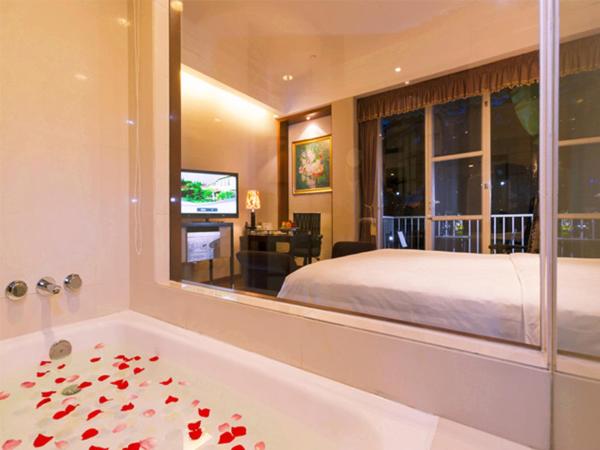 Grand Skylight Gardens Hotel Shanghai Bai Se Road : photo 4 de la chambre chambre double deluxe avec baignoire