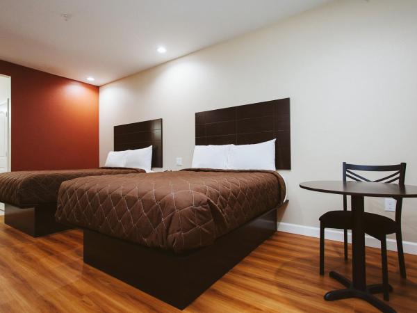 Palace Inn Houston Northwest 290 : photo 2 de la chambre chambre avec 2 grands lits queen-size