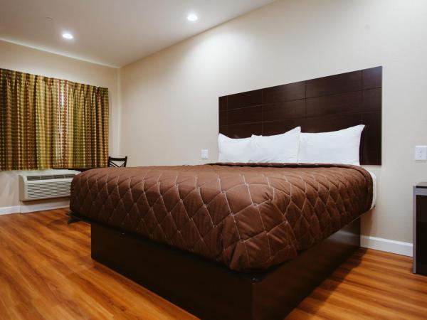 Palace Inn Houston Northwest 290 : photo 9 de la chambre chambre lit king-size - non-fumeurs