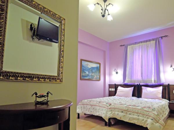 Minos Pension : photo 2 de la chambre chambre lits jumeaux