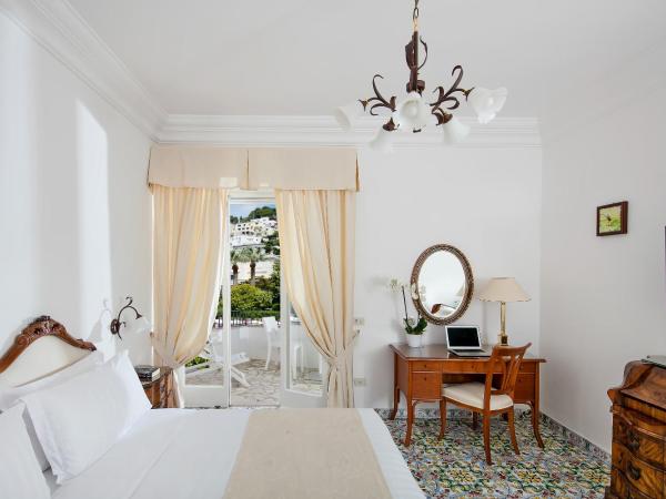 Hotel Syrene : photo 10 de la chambre chambre double ou lits jumeaux avec balcon - vue sur jardin
