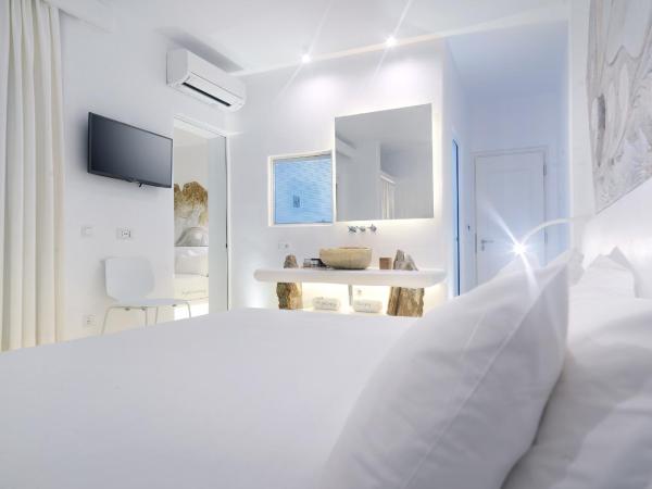 Mykonos Bay Resort & Villas : photo 2 de la chambre suite 2 chambres supérieure avec bain à remous extérieur - vue sur mer