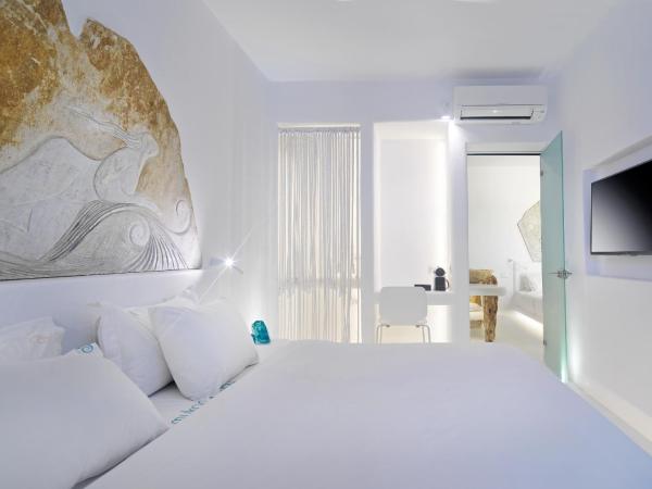 Mykonos Bay Resort & Villas : photo 4 de la chambre suite 2 chambres supérieure avec bain à remous extérieur - vue sur mer