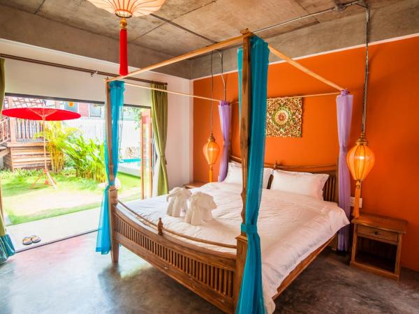 Garden Yard Inn Chiangmai : photo 2 de la chambre chambre lit king-size