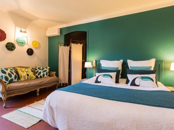 Le Jardin d'Emile : photo 4 de la chambre chambre double avec lit d'appoint - vue sur le jardin