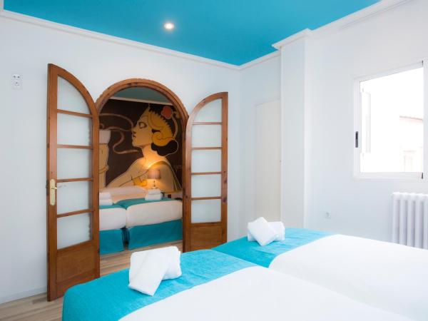 Casual Vintage Valencia : photo 7 de la chambre chambre intérieure quadruple Économique