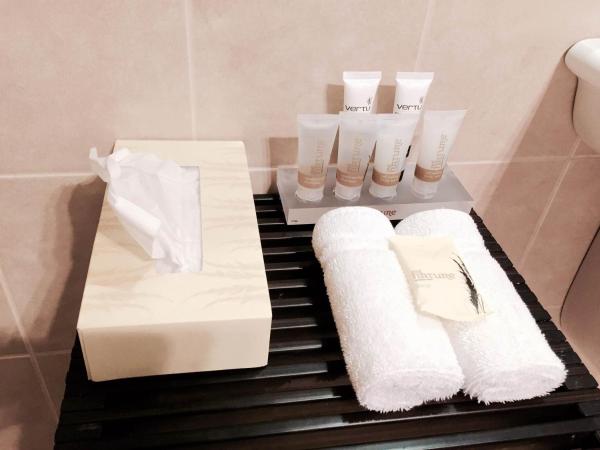 Alpha Motel : photo 8 de la chambre studio avec baignoire spa