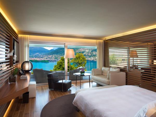 The View Lugano : photo 2 de la chambre suite junior avec balcon - vue sur lac
