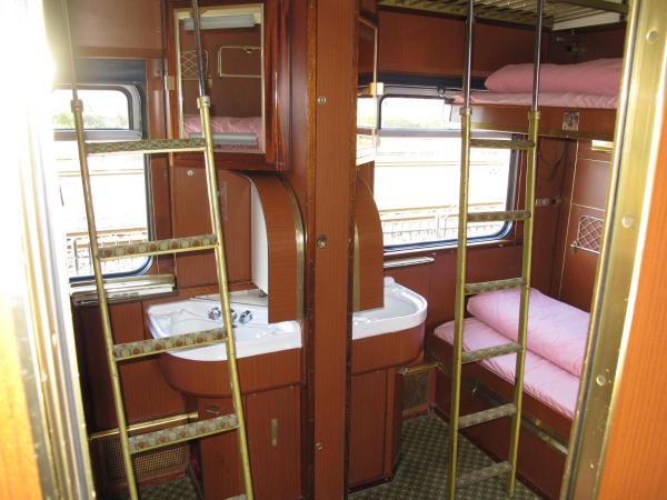 Train Lodge Amsterdam : photo 3 de la chambre lit simple dans compartiment (6 adultes)
