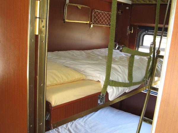 Train Lodge Amsterdam : photo 5 de la chambre lit simple dans compartiment (6 adultes)