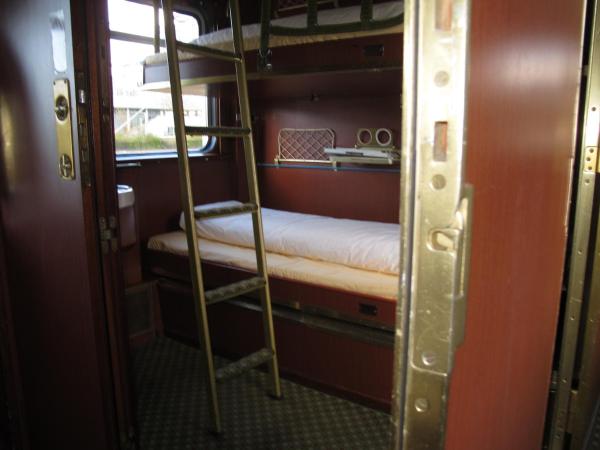 Train Lodge Amsterdam : photo 4 de la chambre lit simple dans compartiment (6 adultes)
