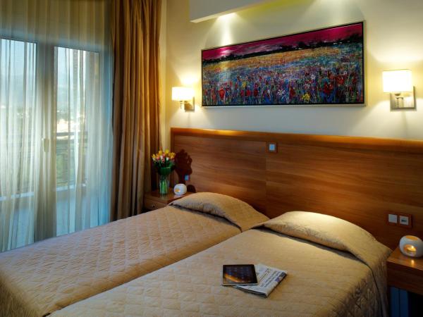 Pefka Hotel : photo 7 de la chambre chambre double ou lits jumeaux