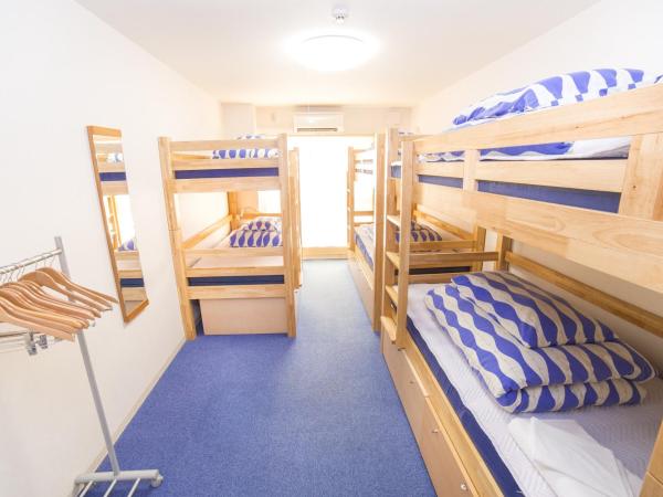 K's House Kyoto -Travelers Hostel : photo 1 de la chambre lit dans dortoir mixte de 6 lits