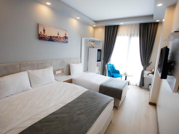 Royal İnci Hotel : photo 5 de la chambre chambre familiale deluxe