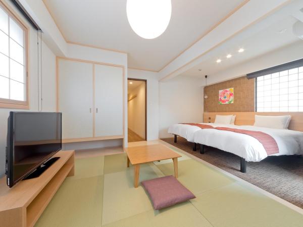 M's Inn Higashiyama : photo 2 de la chambre chambre lits jumeaux de luxe avec tatami