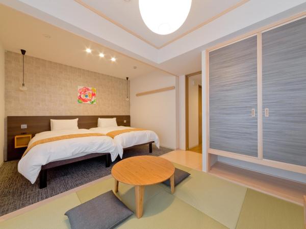 M's Inn Higashiyama : photo 1 de la chambre chambre lits jumeaux supérieure avec tatami