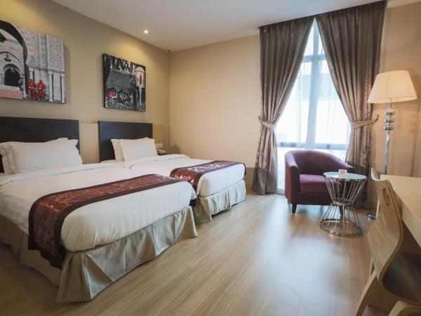 Eco Tree Hotel, Melaka : photo 3 de la chambre chambre lits jumeaux exécutive deluxe - aile nord