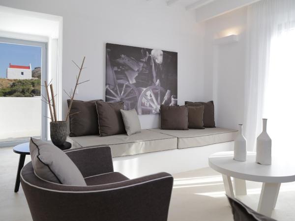 Livin Mykonos Hotel - Adults Only : photo 5 de la chambre suite deluxe - vue sur mer