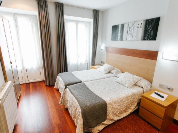 Hostal San Sebastian Centro : photo 9 de la chambre chambre lits jumeaux