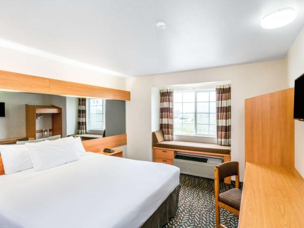 Microtel Inn & Suites by Wyndham Salt Lake City Airport : photo 2 de la chambre chambre lit king-size standard - pour personnes à mobilité réduite/non-fumeurs