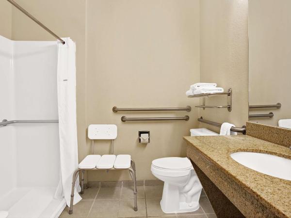 Days Inn & Suites by Wyndham Houston North/Aldine : photo 3 de la chambre chambre lit king-size - accessible aux personnes à mobilité réduite - non-fumeurs