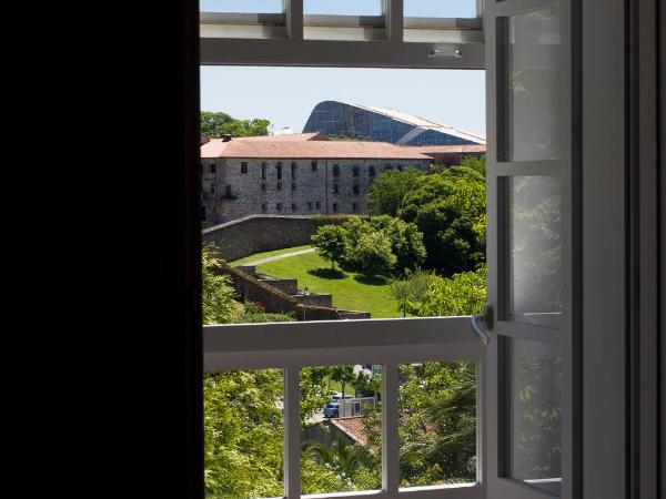 Pensión O Xardin de Julia : photo 5 de la chambre chambre double - vue sur jardin