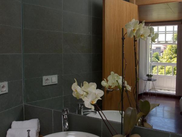 Pensión O Xardin de Julia : photo 10 de la chambre chambre double - vue sur jardin