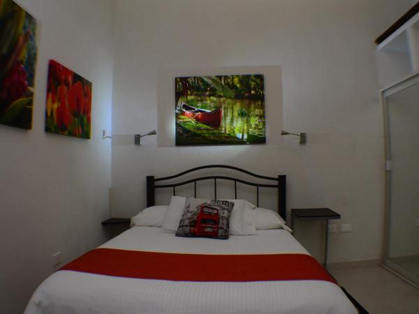 Hotel del Capitán de Puebla - Vitrales : photo 6 de la chambre chambre double