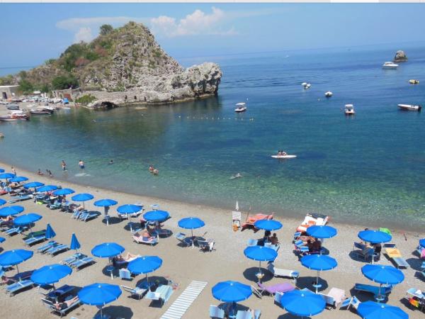 Jonic Hotel Mazzarò : photo 7 de la chambre chambre triple - vue sur mer