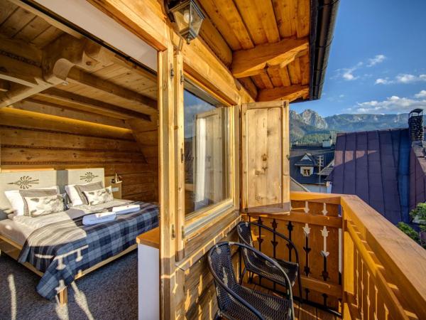 Willa Malinowa : photo 2 de la chambre chambre double ou lits jumeaux deluxe avec balcon