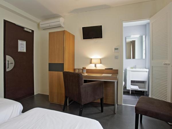 Hotel Restaurant du Centre et du Lauragais : photo 4 de la chambre chambre lits jumeaux