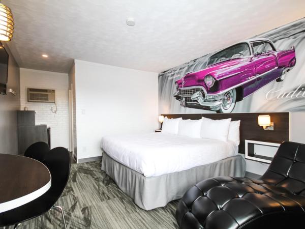 Cadillac Motel Niagara : photo 4 de la chambre chambre lit king-size standard