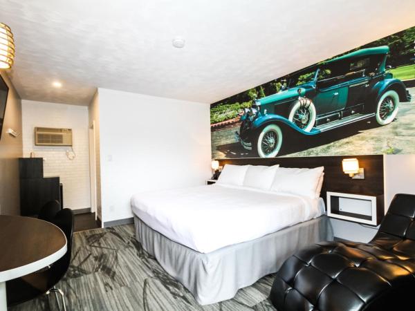 Cadillac Motel Niagara : photo 8 de la chambre chambre lit king-size standard