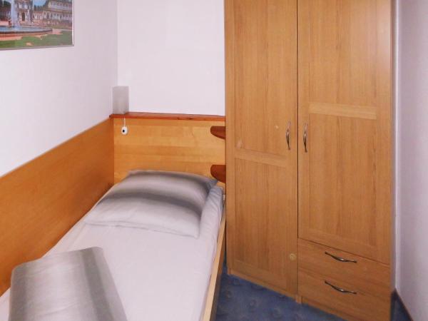 Pension Pieschen Dresden : photo 1 de la chambre chambre simple avec toilettes et douche communes