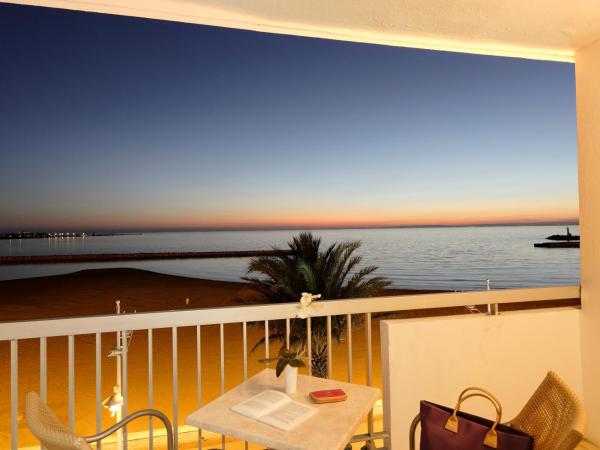 Hôtel Restaurant Splendid Camargue : photo 2 de la chambre chambre double ou lits jumeaux - vue sur mer