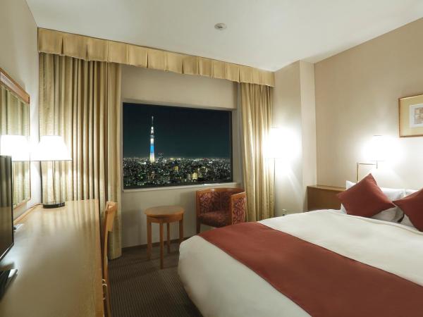 Dai-ichi Hotel Ryogoku : photo 4 de la chambre chambre double premium - vue sur skytree - non-fumeurs