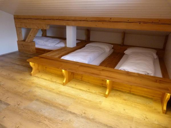 Berglodge Ristis : photo 2 de la chambre lit dans dortoir de 7 lits (n° 7)