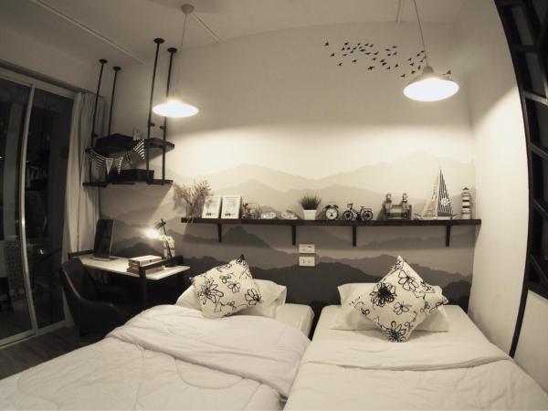 Jetty Huahin Hostel : photo 3 de la chambre chambre lits jumeaux standard – c