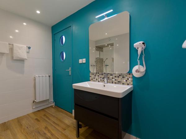 Citotel Le Regina Bordeaux Gare Saint-Jean : photo 1 de la chambre chambre double avec baignoire spa et climatisation