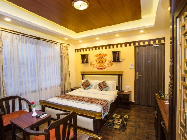 Hotel Encounter Nepal & Spa : photo 2 de la chambre deluxe double room - 15% off on food and beverage, 15% off spa, 24 hour check in and free welcome drink 