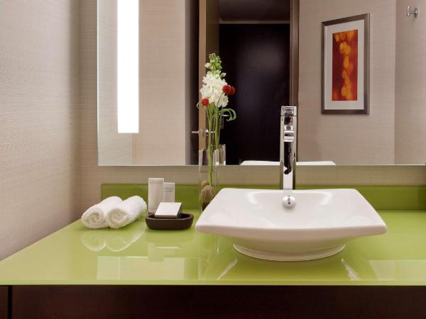 Hyatt Regency Indianapolis at State Capitol : photo 2 de la chambre chambre double avec 2 lits doubles et douche accessible en fauteuil roulant - adaptée aux personnes à mobilité réduite