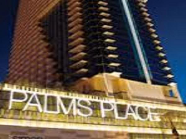 Palms place 51st floor & strip view : photo 4 de la chambre studio lit king-size avec canapé-lit