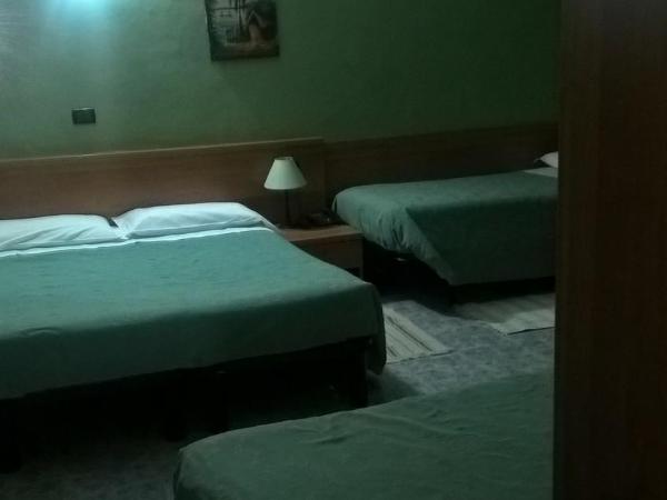 Hotel Del Sole : photo 4 de la chambre chambre double ou lits jumeaux avec salle de bains commune
