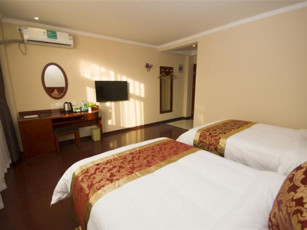 Greentree Alliance Shang Hai Pudong New Area Zhangyang Road Hotel : photo 7 de la chambre chambre lits jumeaux deluxe réservée aux citoyens de chine continentale