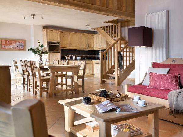 CGH Résidences & Spas Les Clarines : photo 2 de la chambre appartement 3 chambres (8 adultes) avec accès au spa