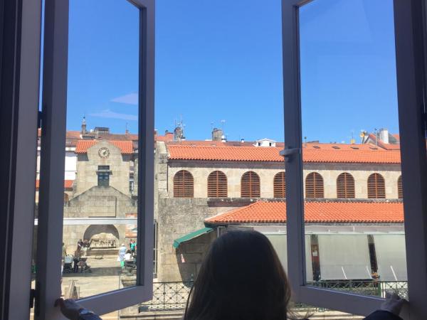 Pensión O Xardin de Julia : photo 3 de la chambre chambre double